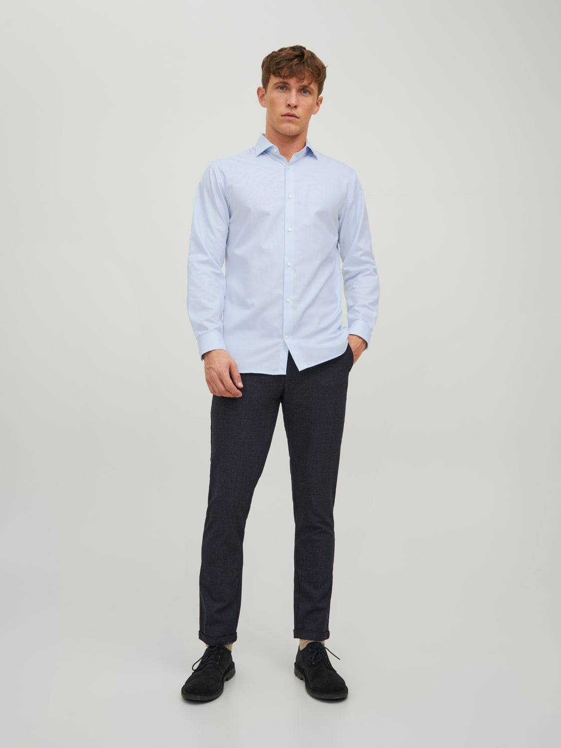 JPRBLAPARKER Shirts - Cashmere Blue